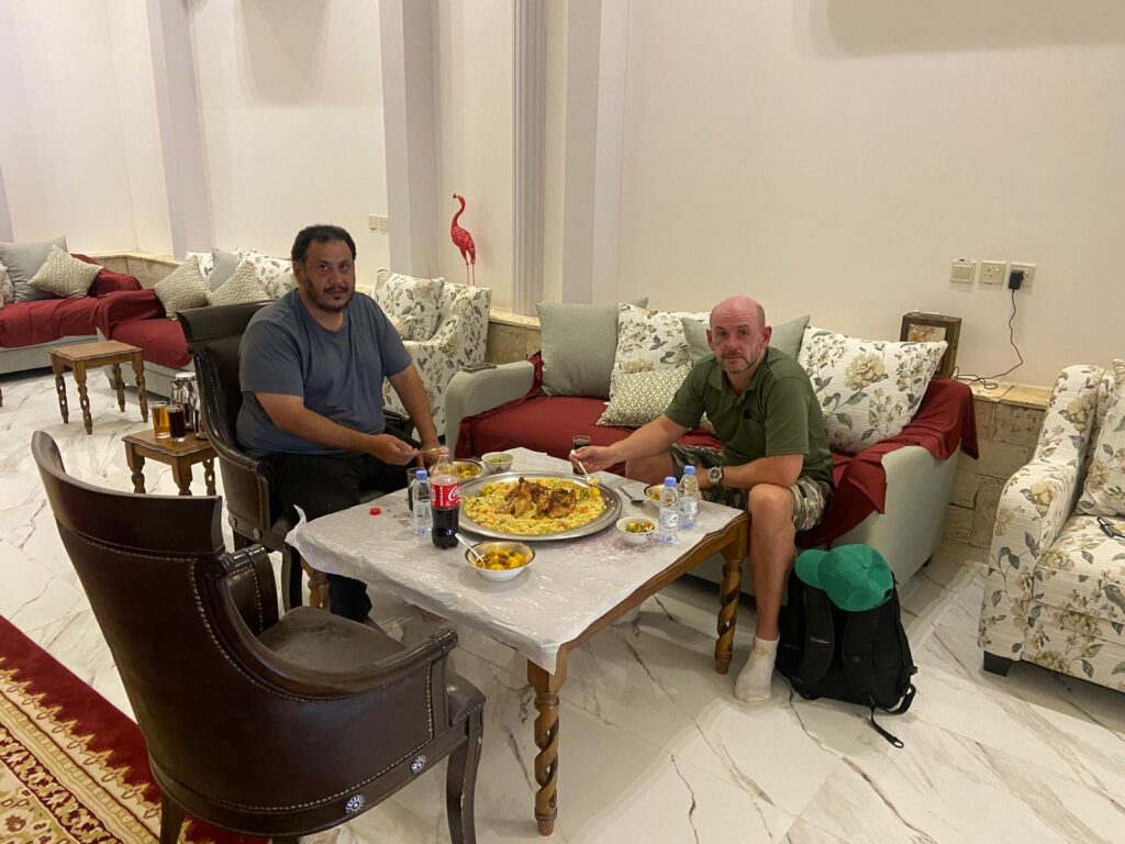 Meeting with zoo owner In Saudi Arabia